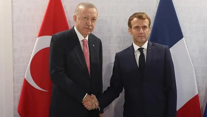 erdogan-ve-macron-un-suriye-gorusmesi